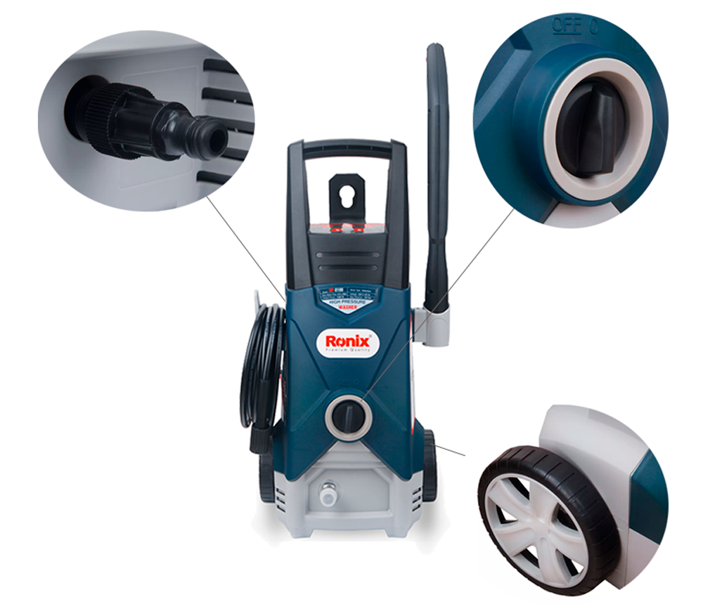 Мойка высокого давления RONIX RP-0180 3000вт 180бар 550л/ч photo 7