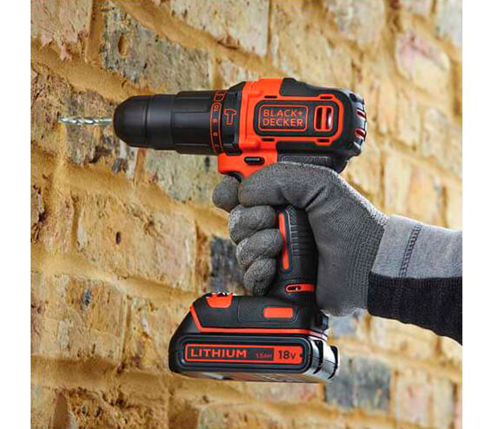 Набор аккумуляторных инструментов BLACK&DECKER BCK21S1S 18В 1.5Ач photo 6