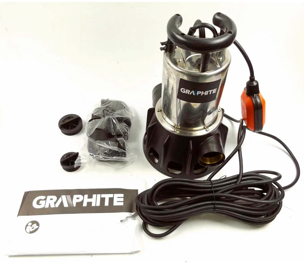 Дренажный насос GRAPHITE 59G446 650вт 11500л/ч photo 0