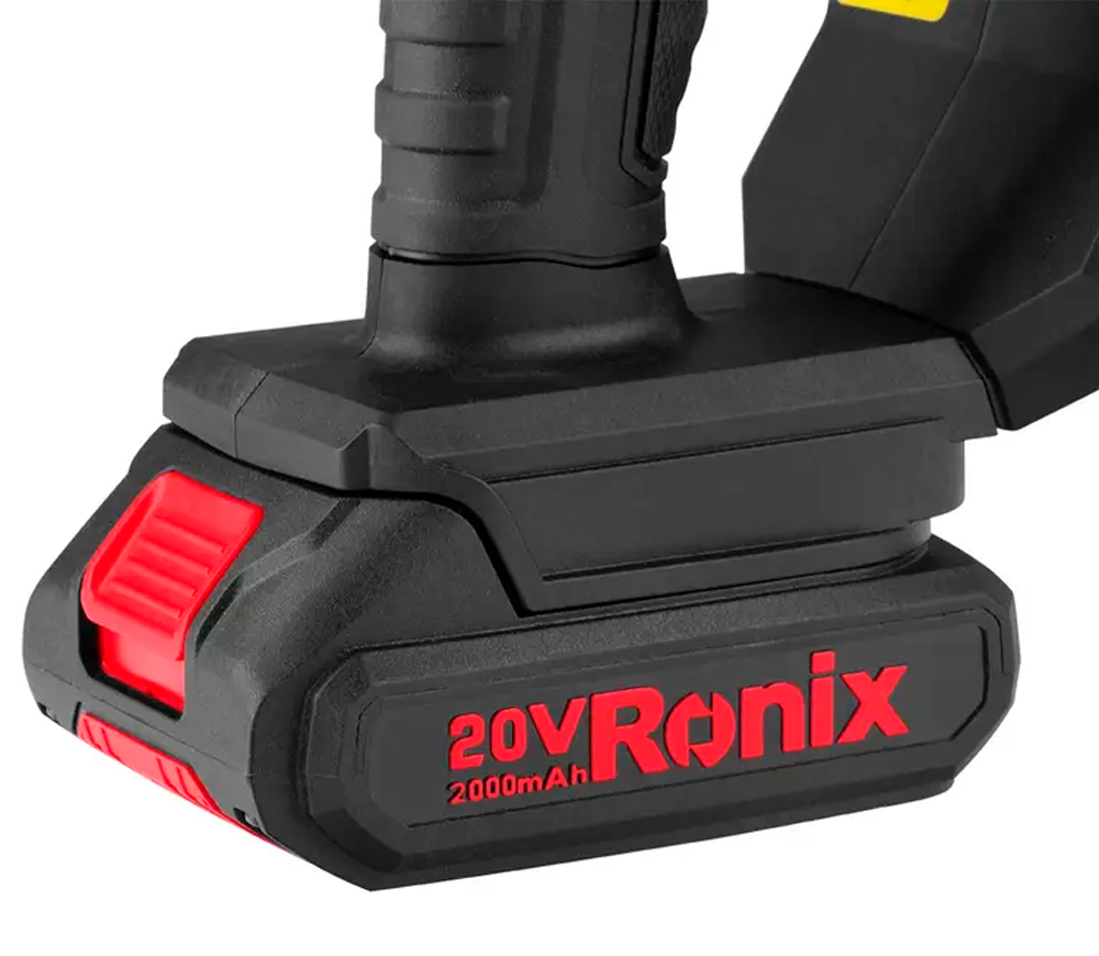 Цепная пила аккумуляторная RONIX 8600 195мм 20В 2Ач photo 4