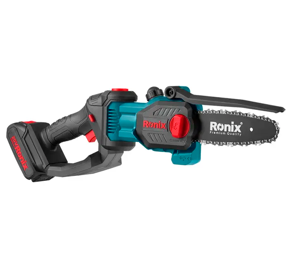 Цепная пила аккумуляторная RONIX 8600 195мм 20В 2Ач photo