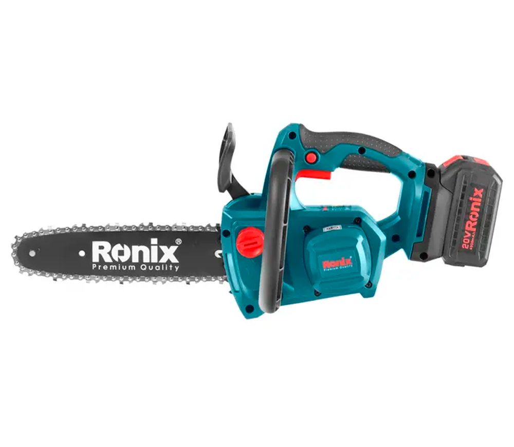 Цепная пила аккумуляторная RONIX 8651 254мм 20В 4Ач photo 0