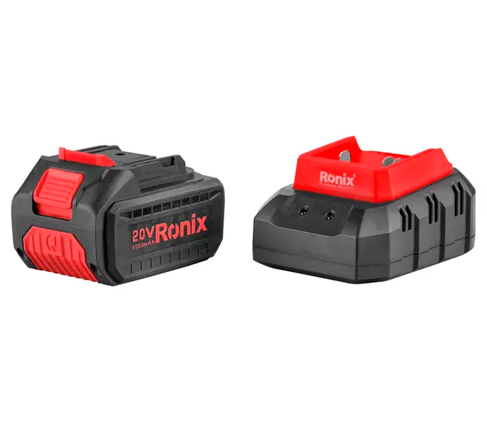 Цепная пила аккумуляторная RONIX 8651 254мм 20В 4Ач photo 2