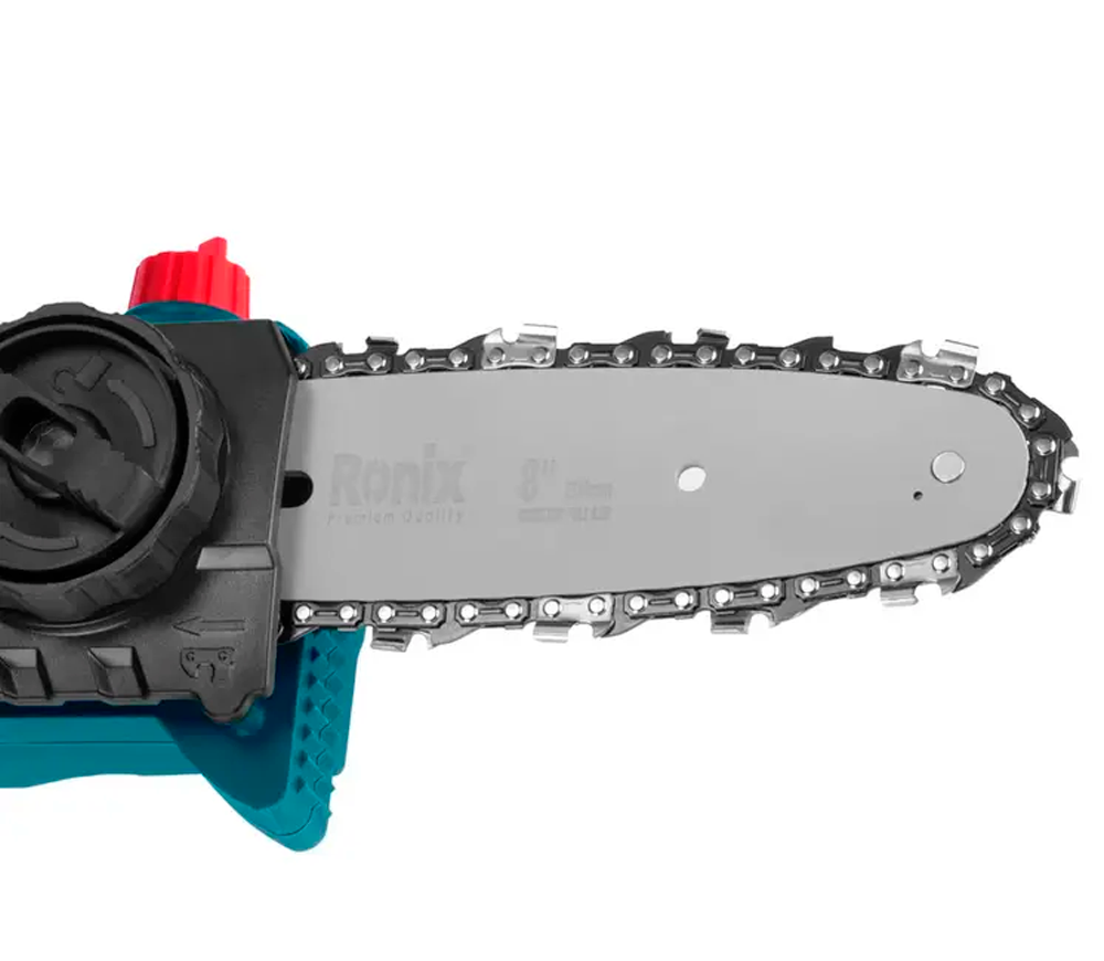 Цепная пила аккумуляторная телескопическая RONIX 8602 200мм 20В 2Ач photo 8