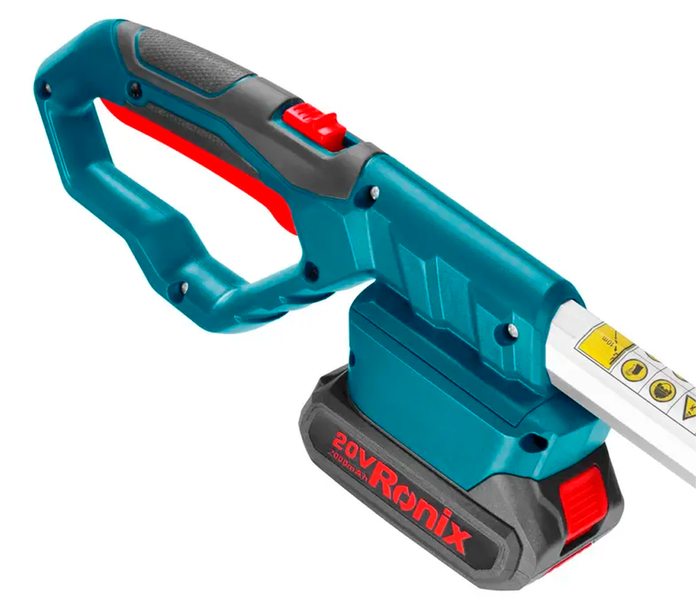 Цепная пила аккумуляторная телескопическая RONIX 8602 200мм 20В 2Ач photo 7