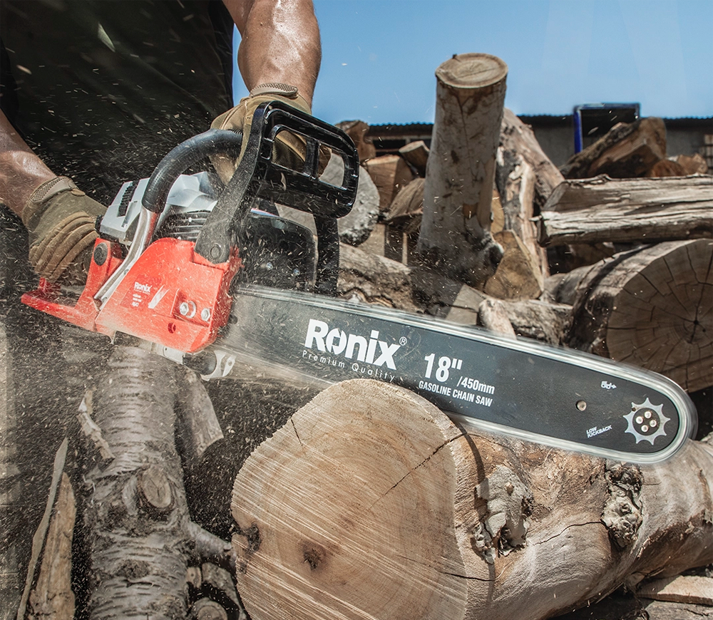 Цепная пила бензиновая RONIX 4647 450мм 49.3см3 photo 8