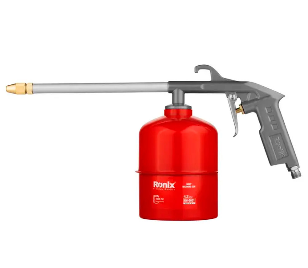 Промывочный пневмопистолет RONIX RH-6601 1л  3бар photo 2