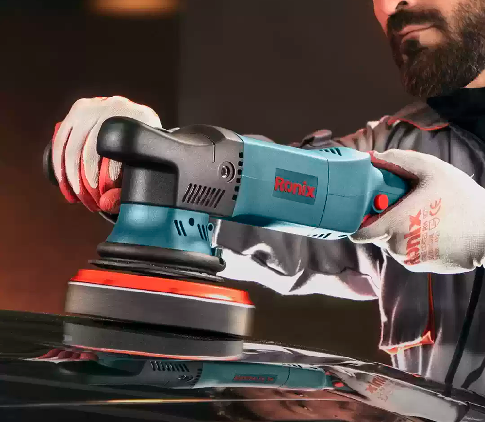 Шлифмашина эксцентриковая RONIX 6122 1200вт 150мм photo 8