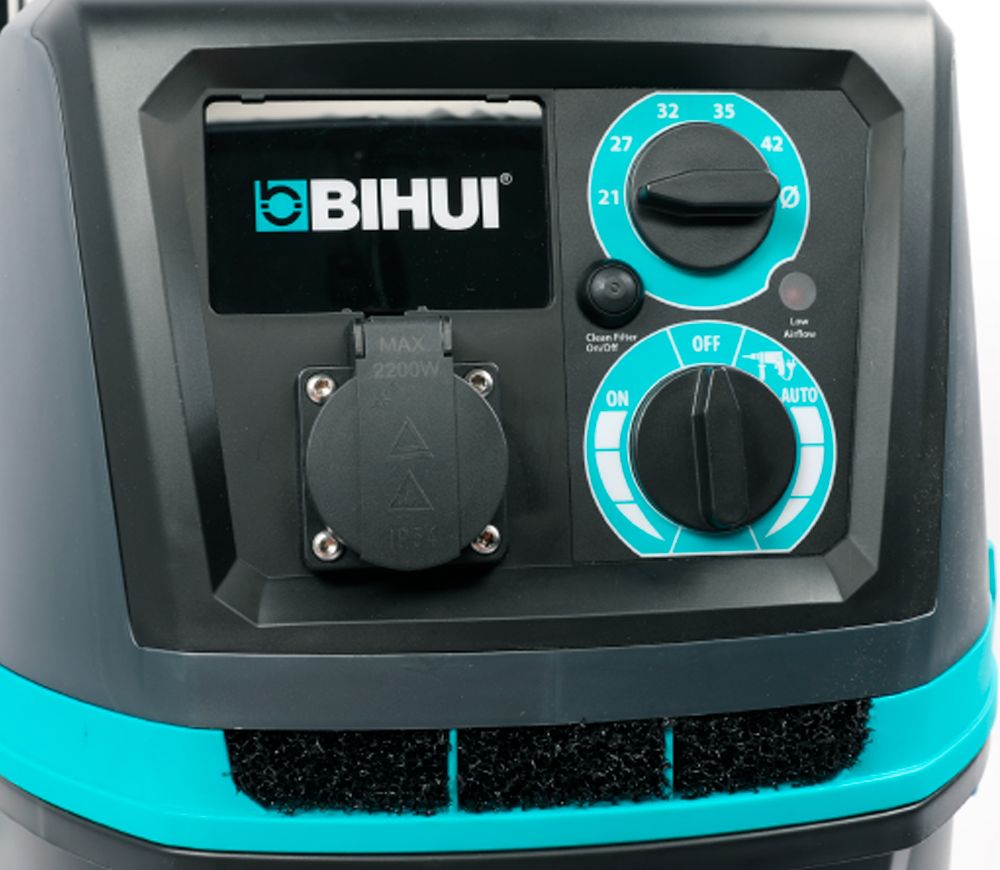 Пылесос промышленный BIHUI VCM35 1200вт 250мбар 35л photo 2