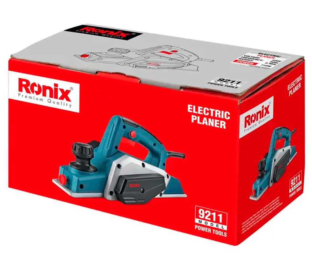 Рубанок RONIX 9211 710вт 82мм photo 7