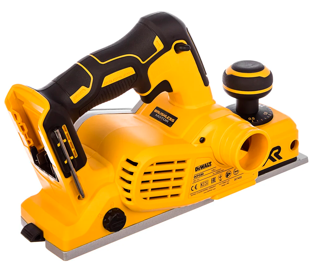 Рубанок аккумуляторный (без АКБ) DEWALT DCP580NT 18В  82мм photo 4