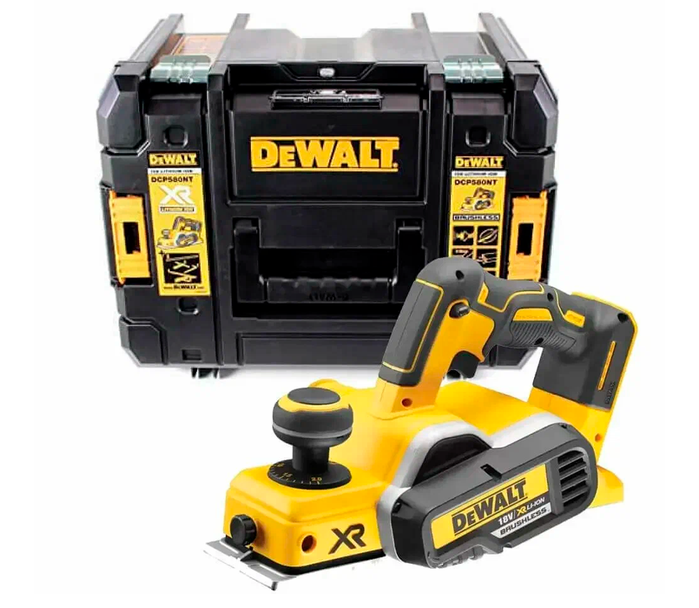 Рубанок аккумуляторный (без АКБ) DEWALT DCP580NT 18В  82мм photo