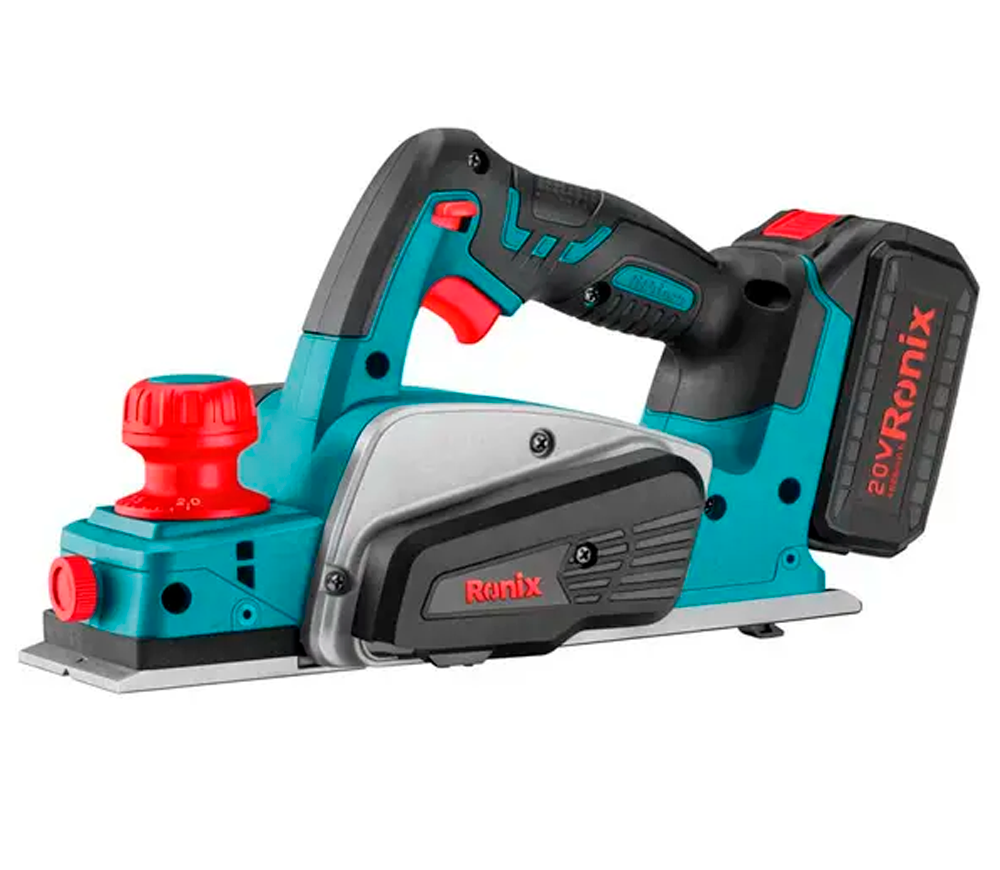 Рубанок аккумуляторный RONIX 8603 20В 4Ач 82мм photo