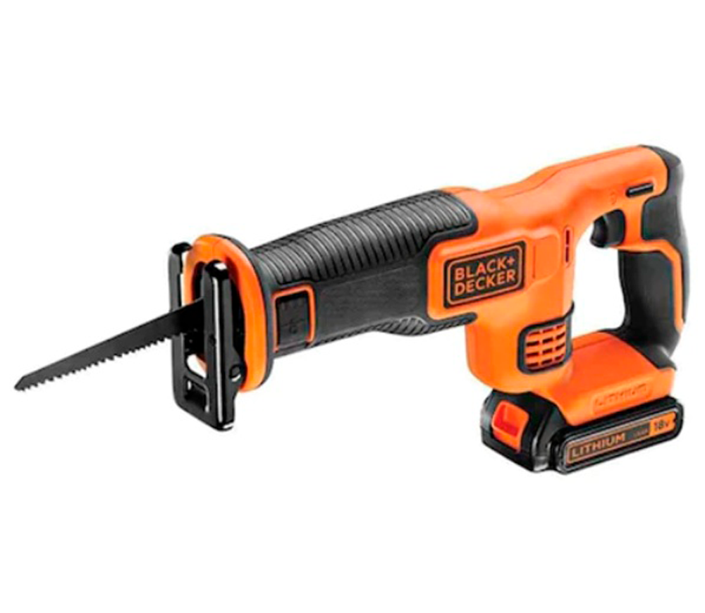 Fierăstrău sabie cu acumulator BLACK&DECKER BDCR18M1 18V 4Ah photo