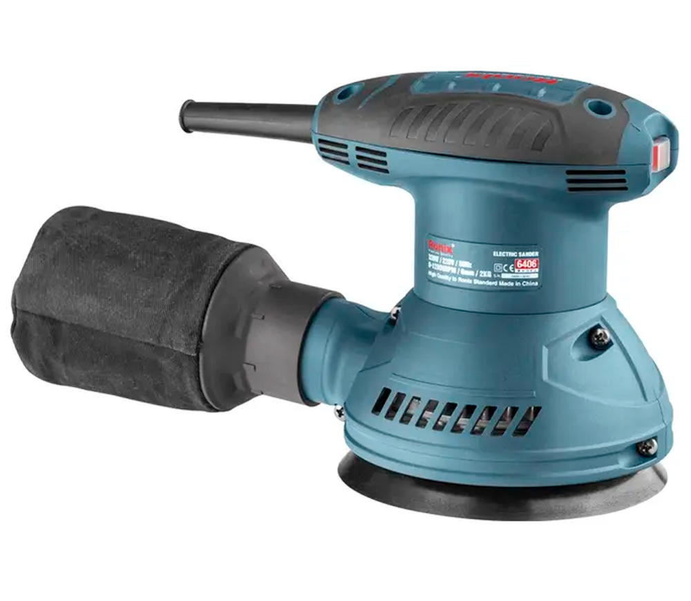Шлифмашина эксцентриковая RONIX 6406 320вт 125мм photo 1