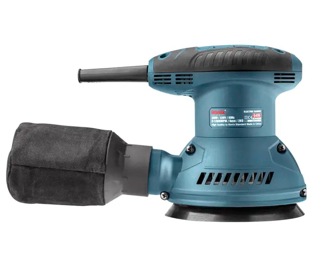 Шлифмашина эксцентриковая RONIX 6406 320вт 125мм photo 2