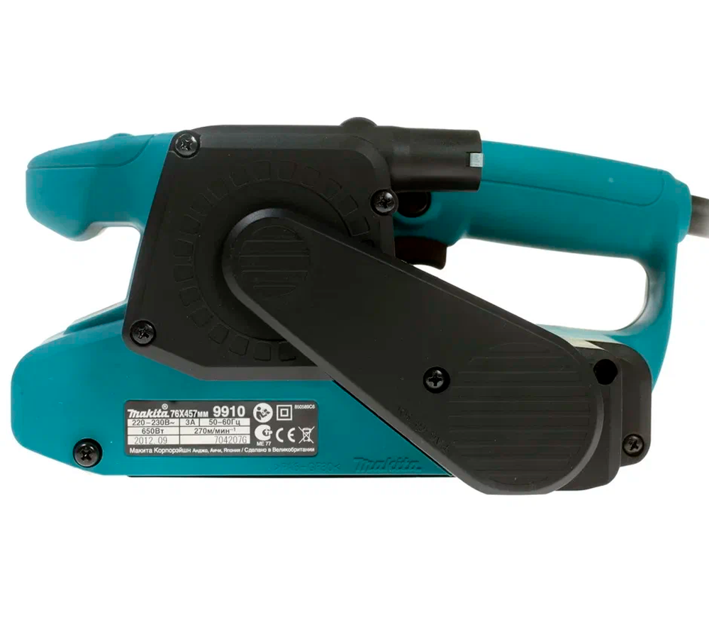 Шлифмашина ленточная MAKITA 9910 650вт 76 мм photo 3