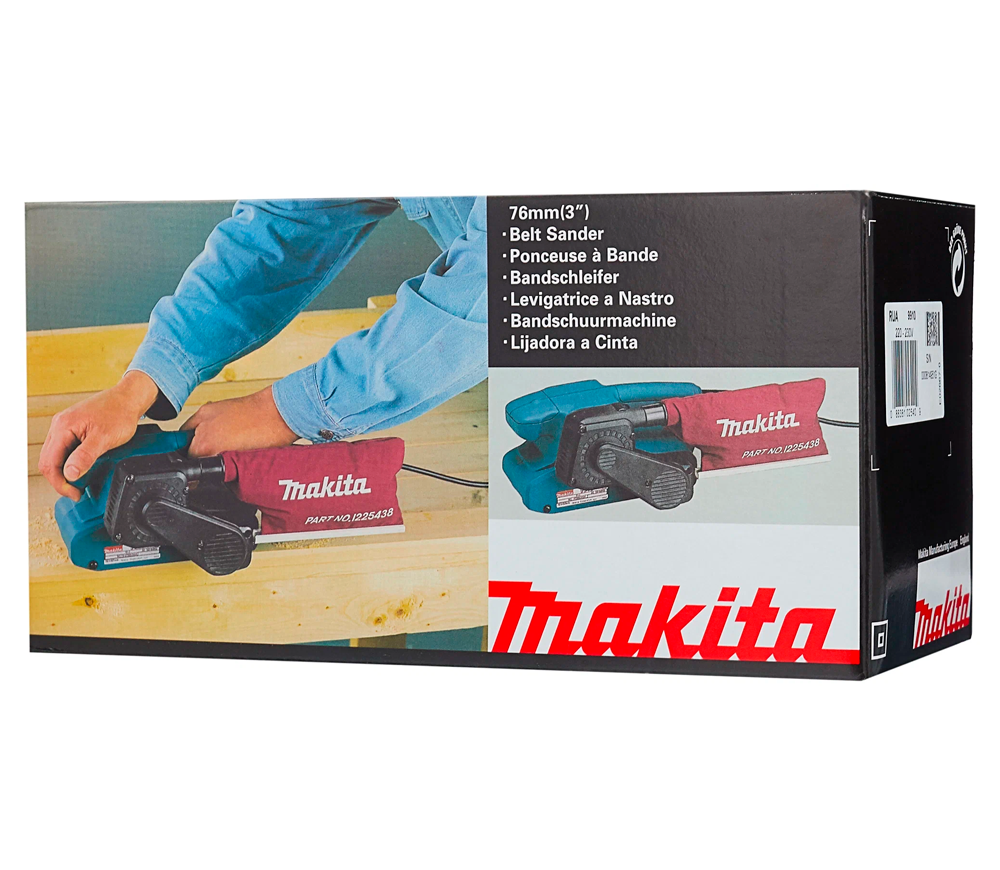 Шлифмашина ленточная MAKITA 9910 650вт 76 мм photo 8