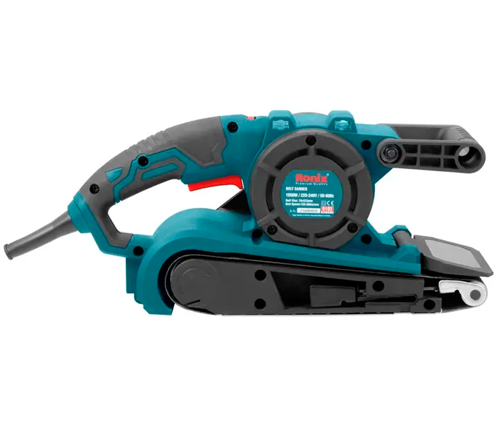 Шлифмашина ленточная RONIX 9103 1050вт 76 мм photo 8