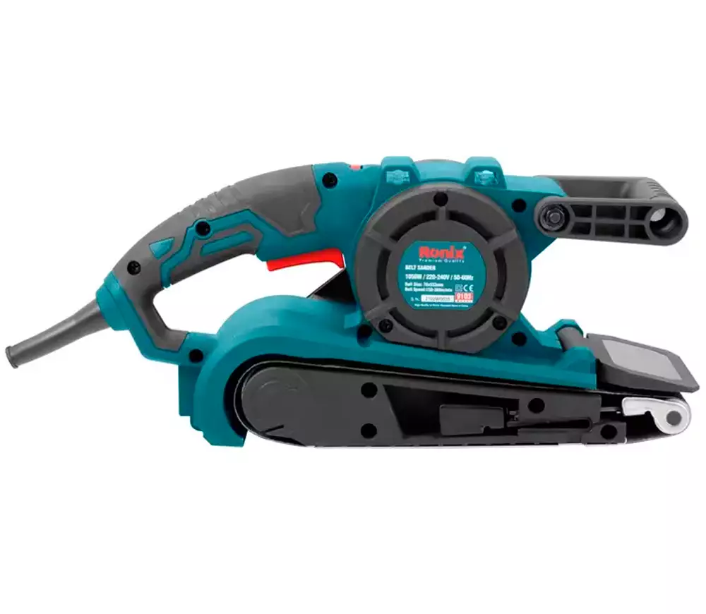 Mașină de șlefuit cu bandă RONIX 9103 1050w 76 mm photo 8