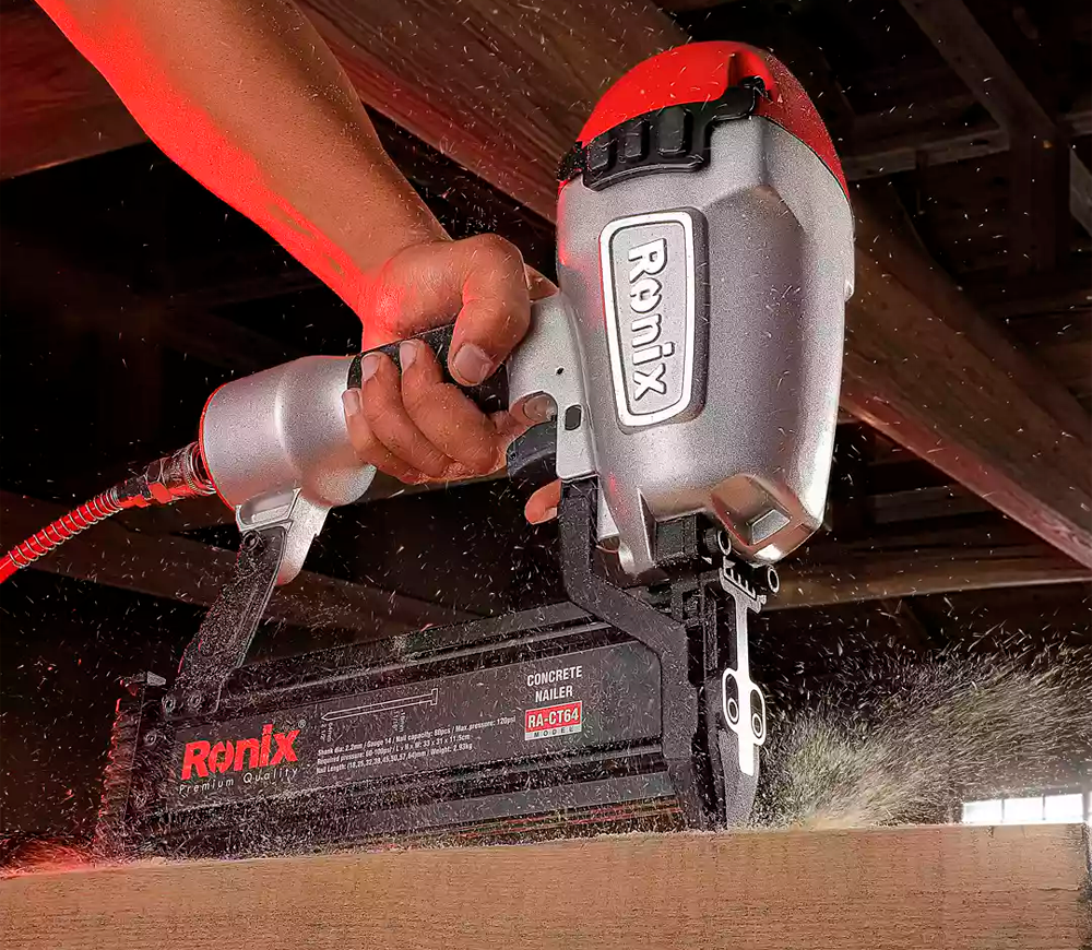 Пневматический степлер RONIX RA-CT64 64мм 7бар photo 8