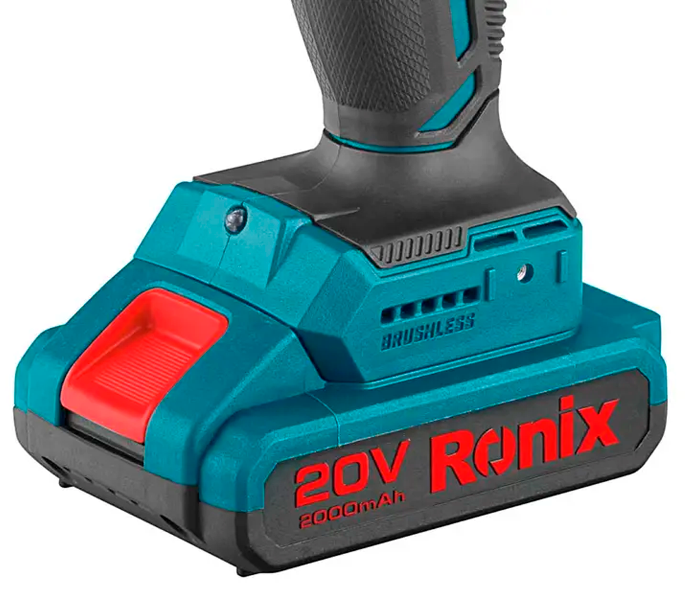 Шуруповёрт аккумуляторный RONIX 8900K 20В 2Ач photo 5