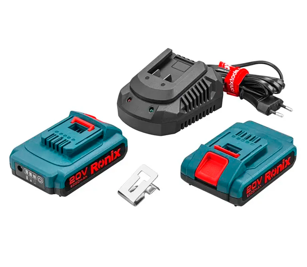 Шуруповёрт аккумуляторный RONIX 8900K 20В 2Ач photo 3