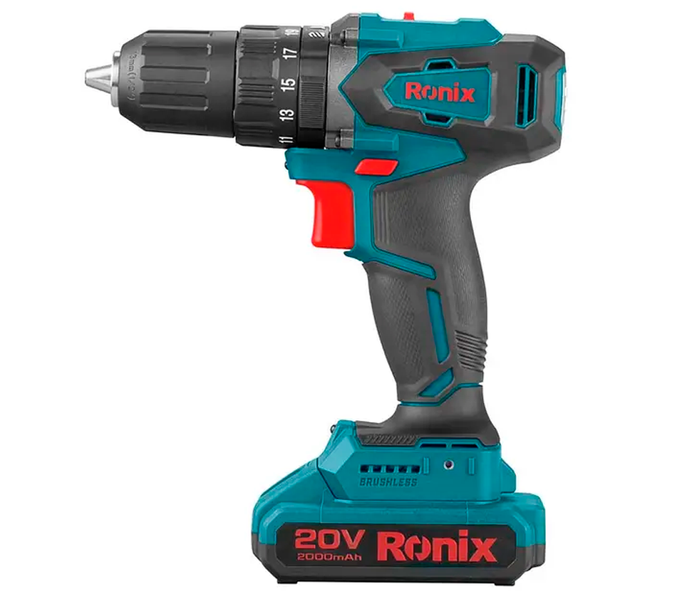 Шуруповёрт аккумуляторный RONIX 8900K 20В 2Ач photo