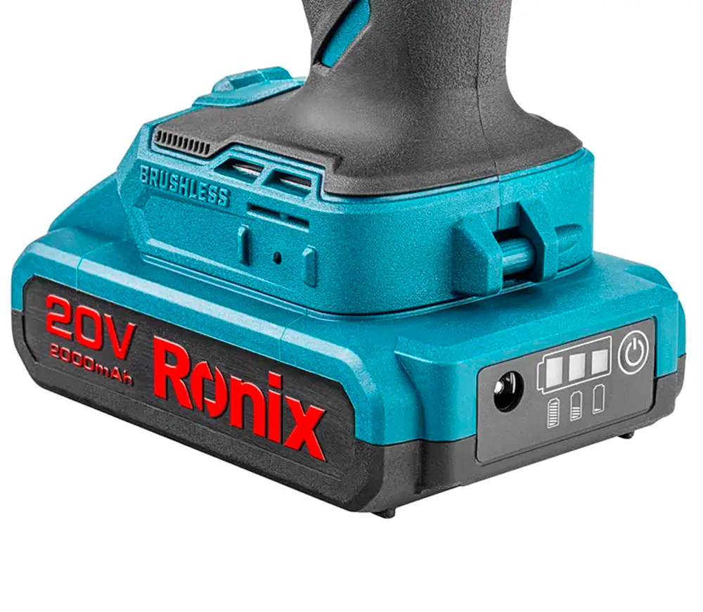 Шуруповёрт аккумуляторный RONIX 8905K 20В 2Ач photo 8