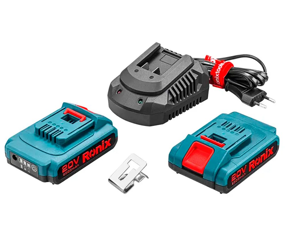 Шуруповёрт аккумуляторный RONIX 8905K 20В 2Ач photo 4
