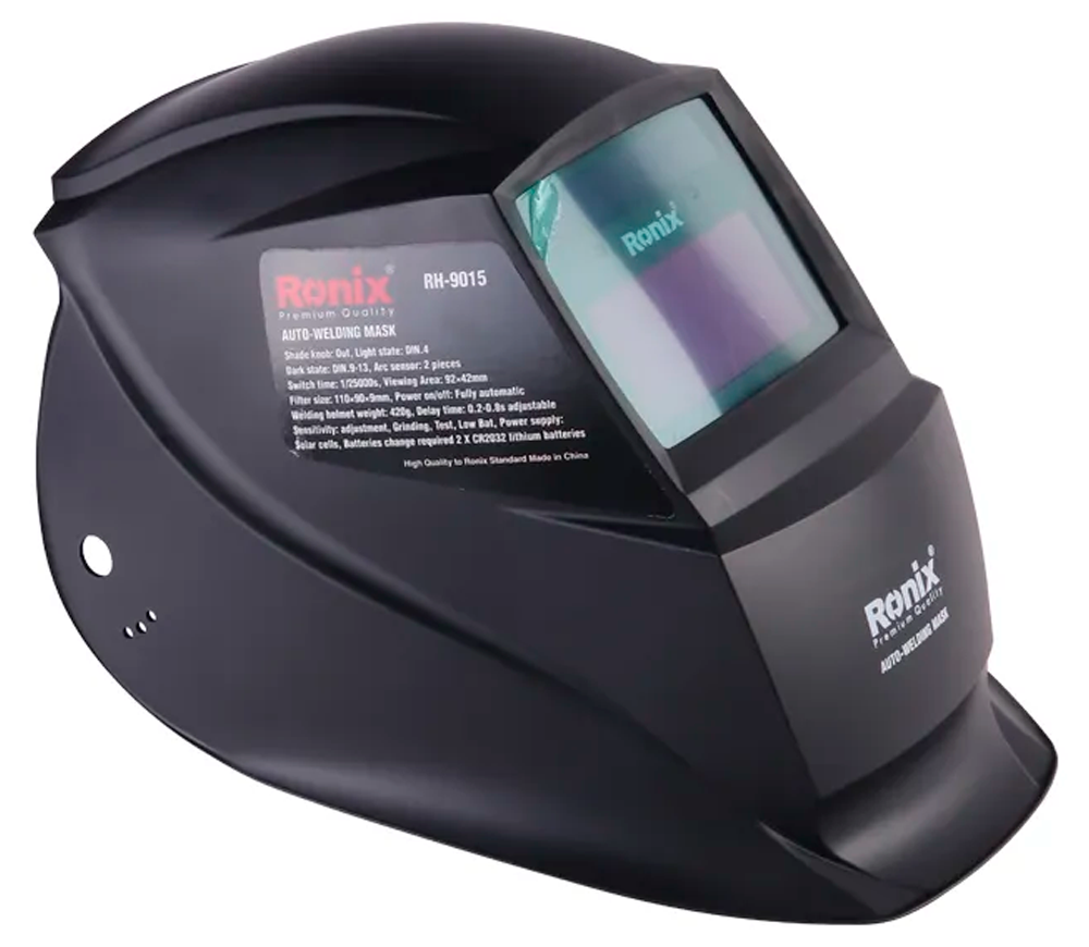 Маска сварщика RONIX RH-9015 хамелеон 13DIN photo 2