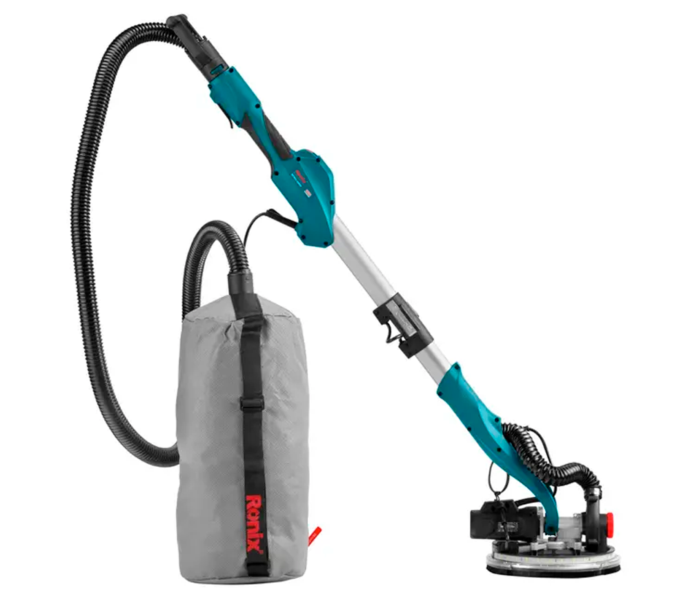 Mașină de șlefuit pereți extensibilă RONIX 6200 820w 225mm photo 8