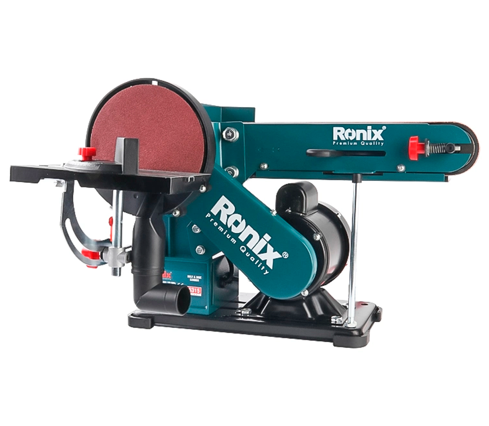 Шлифовальный ленточно-дисковый станок RONIX 6315 350вт photo 0