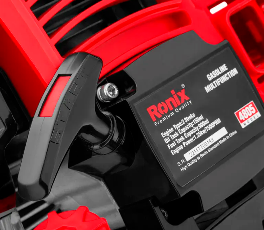 Триммер бензиновый мультифункциональный RONIX 4805 2-х тактный 51.7см3 photo 6