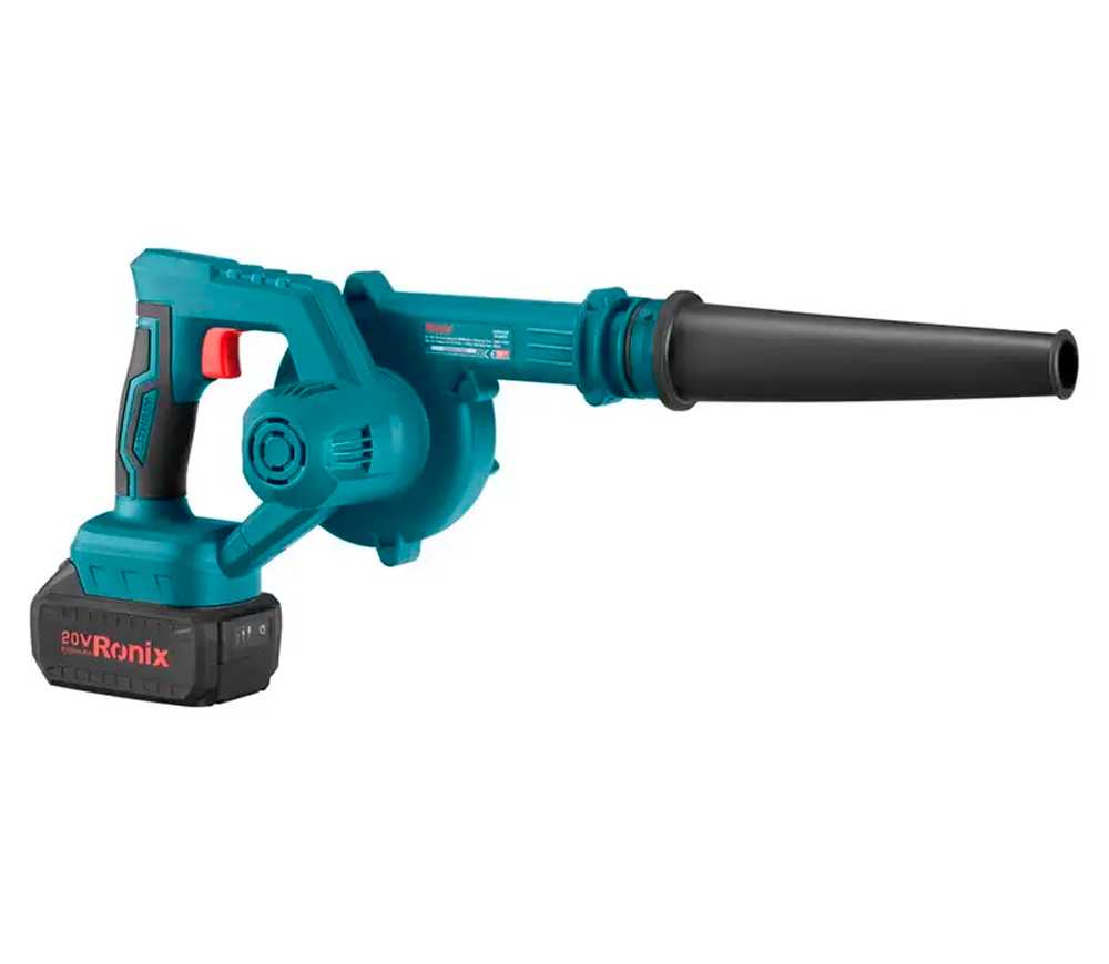 Воздуходувка аккумуляторная RONIX 8611 2800л/мин 20В 2Ач photo 7