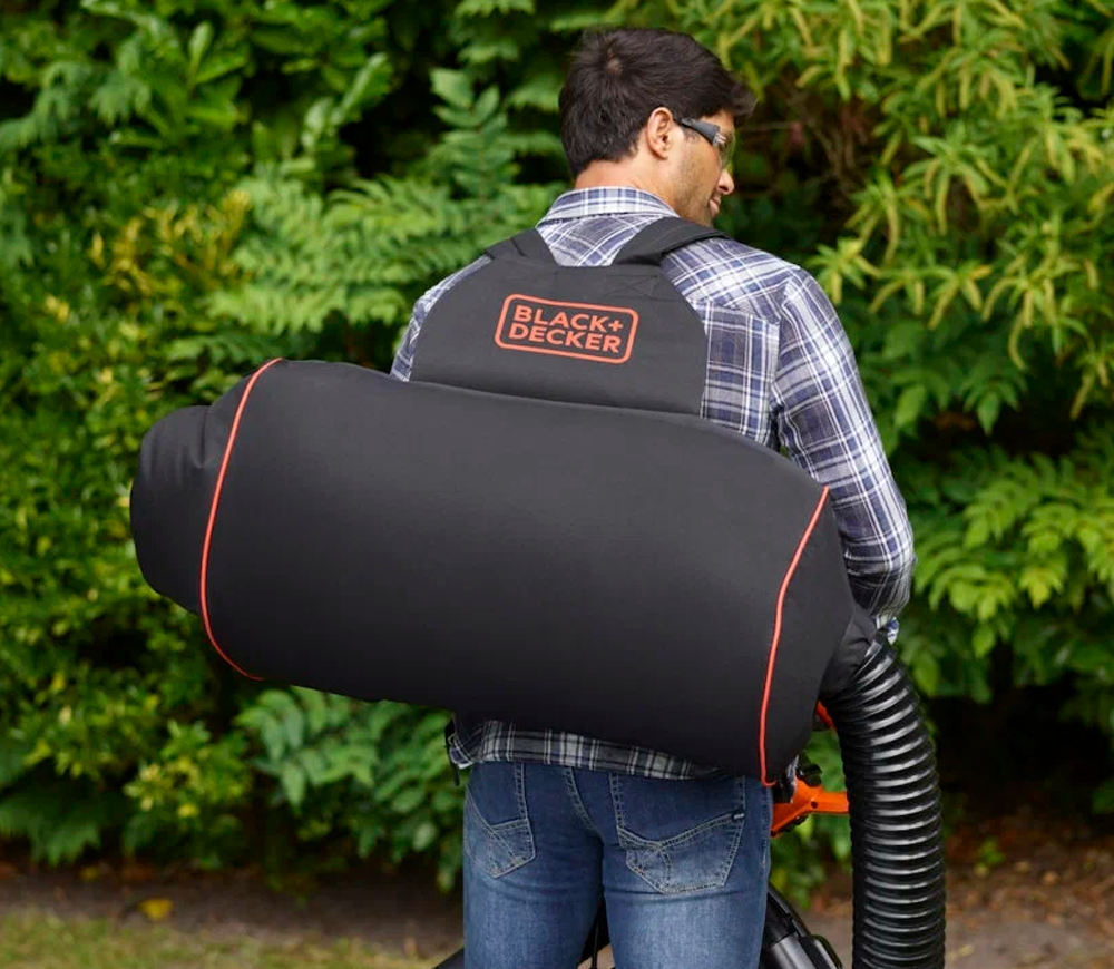 Воздуходувка электрическая BLACK&DECKER BEBLV300-QS 3000вт 15000л/мин photo 4