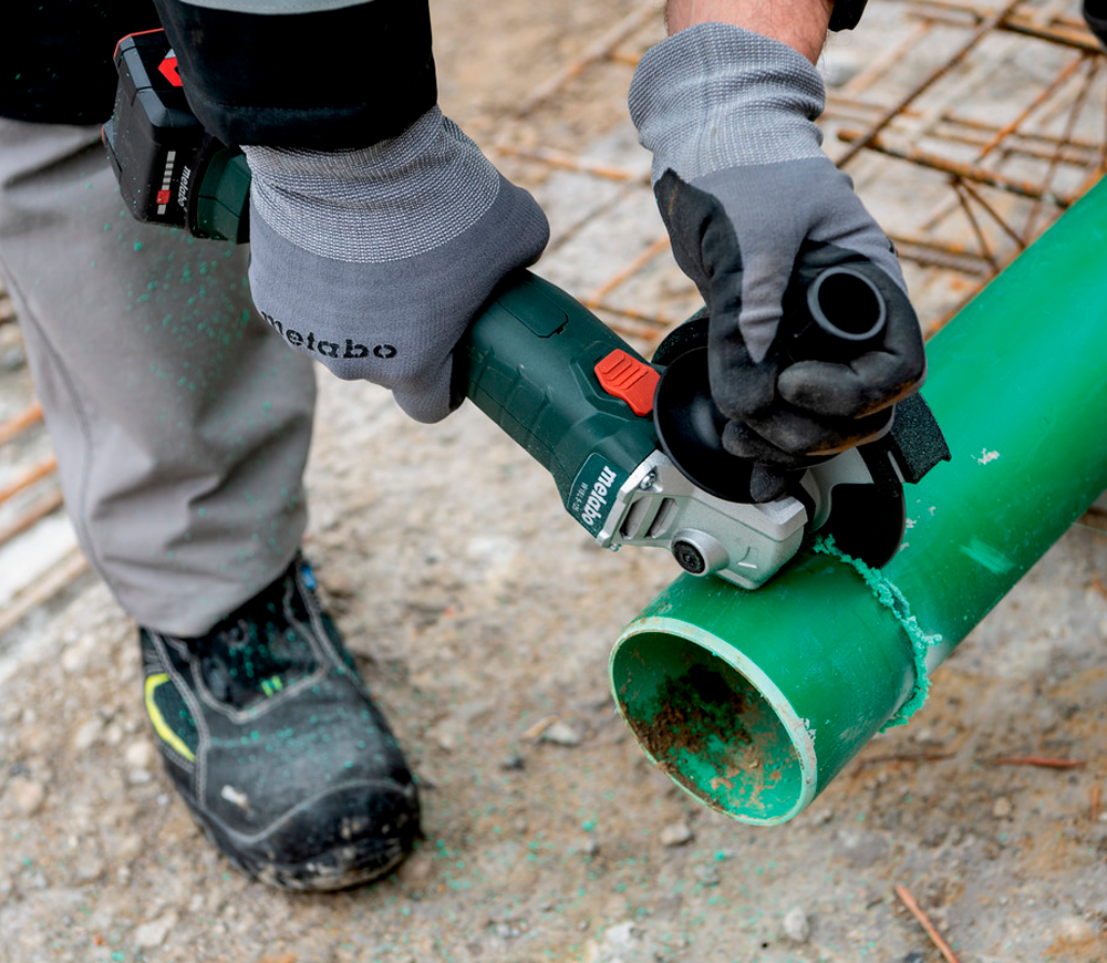 Угловая шлифмашина аккумуляторная (без АКБ) METABO W 18 L 9-125 125мм 18В photo 2