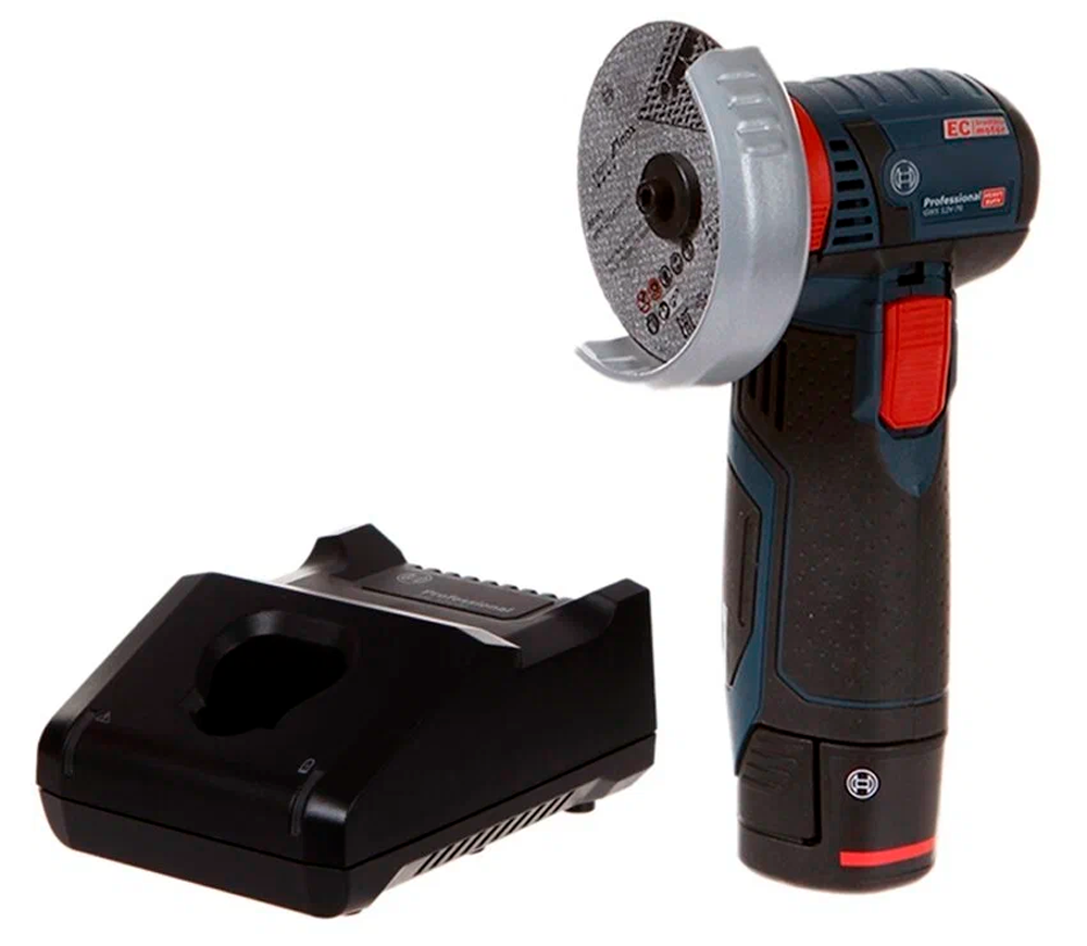 Polizor unghiular cu acumulator BOSCH GWS 12V-76 76mm 12V 2Ah photo 0