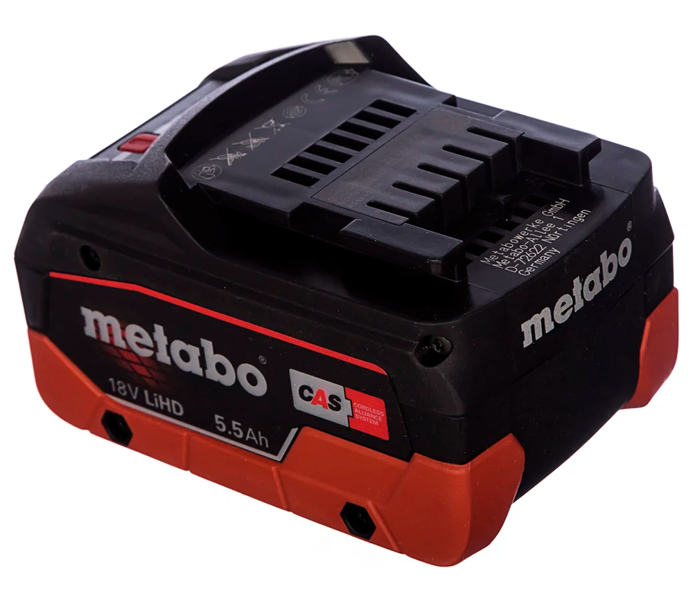 Аккумулятор LiHD  METABO 625368000 Слайдер 18В 5.5Ач photo 0