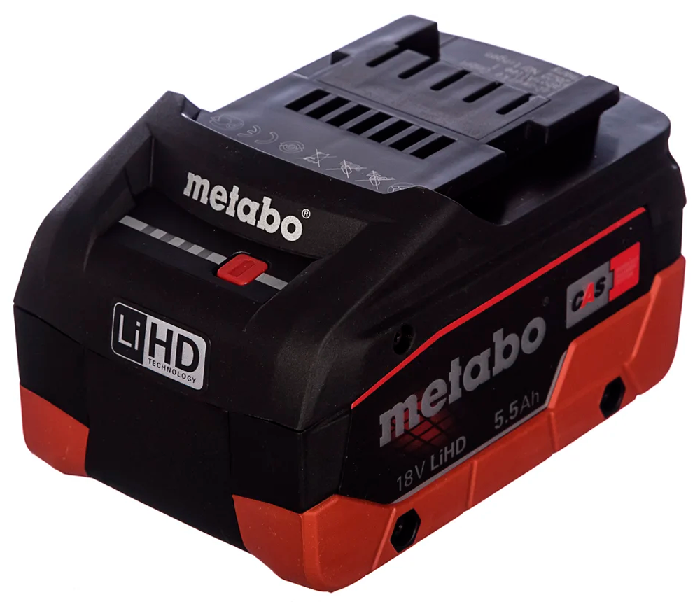 Аккумулятор LiHD  METABO 625368000 Слайдер 18В 5.5Ач photo