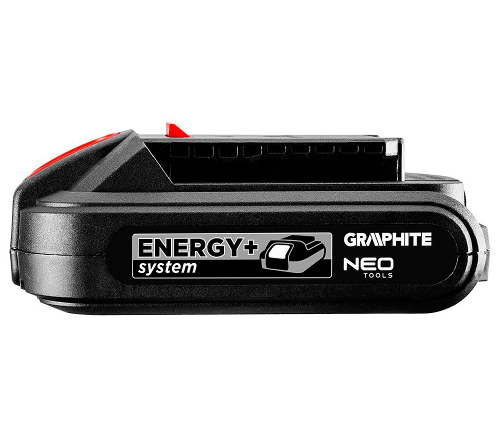 Аккумулятор GRAPHITE Energy+ 58G001 Слайдер 18В 2Ач photo 1