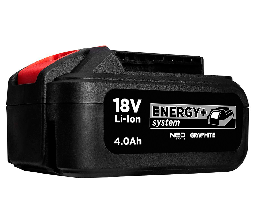 Аккумулятор GRAPHITE Energy+ 58G004 Слайдер 18В 4Ач photo 0