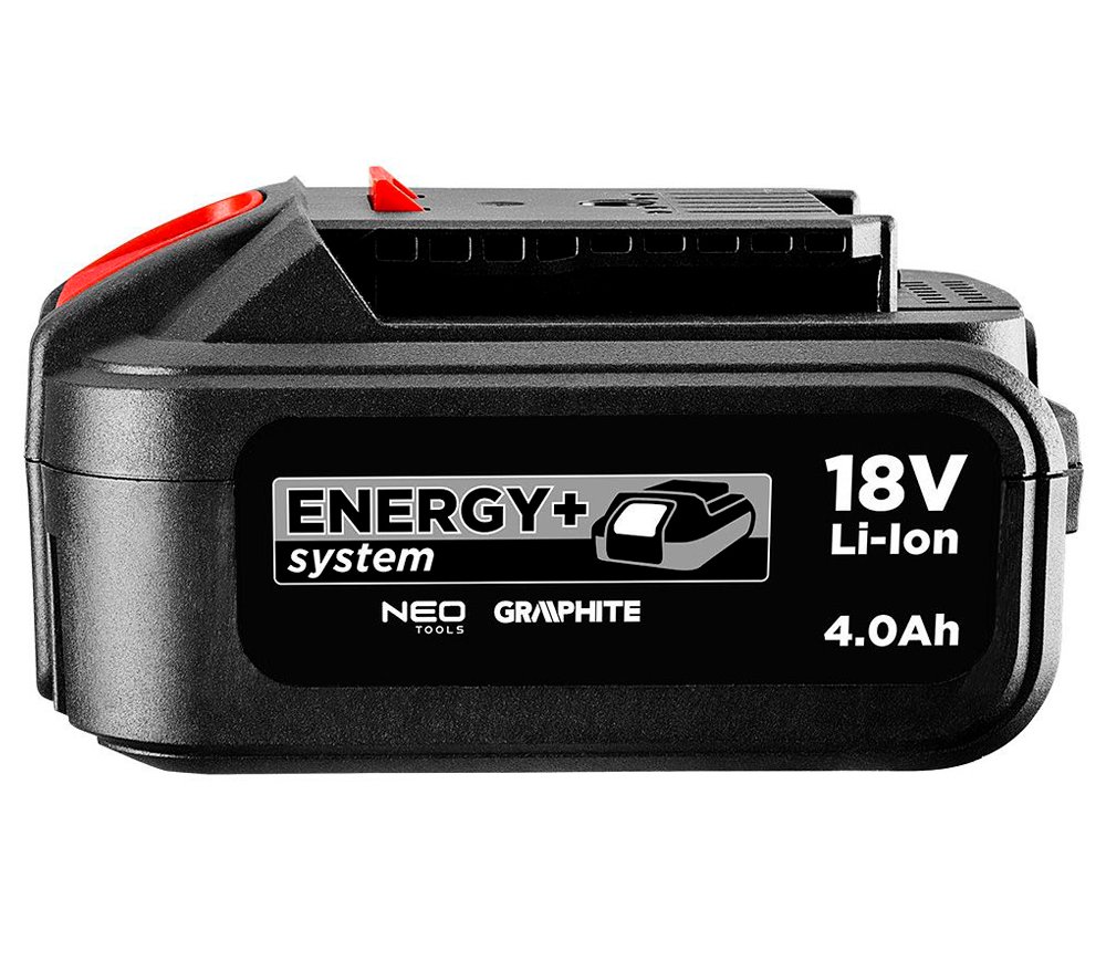 Аккумулятор GRAPHITE Energy+ 58G004 Слайдер 18В 4Ач photo 2