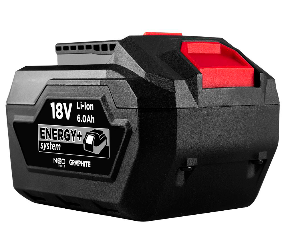 Аккумулятор GRAPHITE  Energy+ 58G086 Слайдер 18В 6Ач photo 0