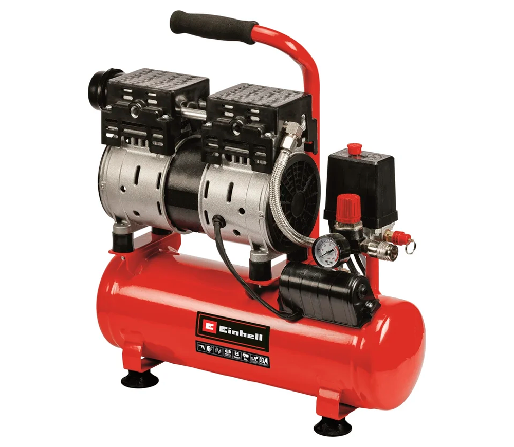 Компрессор EINHELL TE-AC 6 SILENT 110л/мин 6л photo