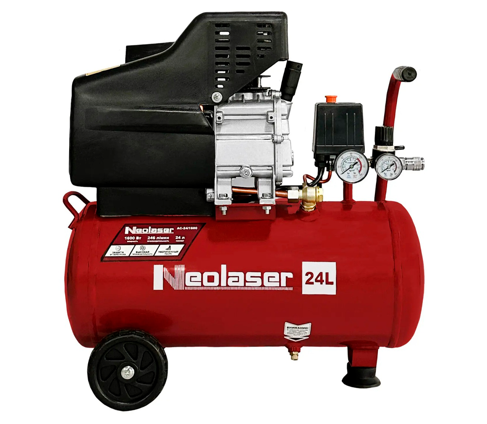 Compresor Neolaser AC24 246l/min 25L photo 2