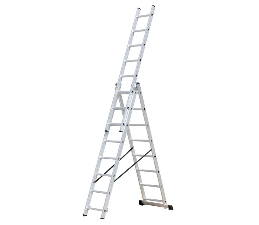 Лестница трехсекционная SunLadders AC0308A 5.08m 150kg photo