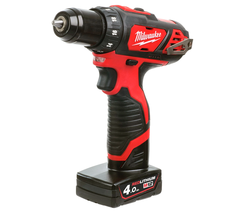 Set de instrumente cu acumulator MILWAUKEE M12BPP2D-402B 12V 4Ah photo 0