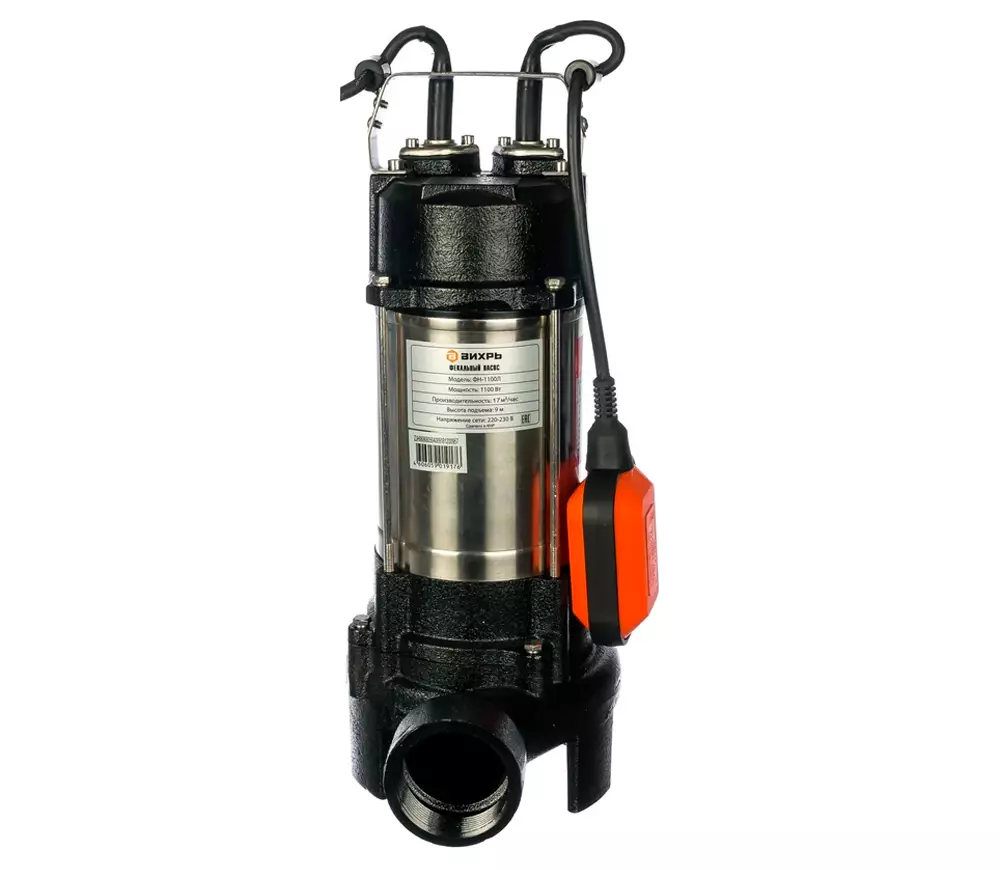 Pompa de fecale VIHRI ФН-1100Л 1100w 14000l/h photo 0