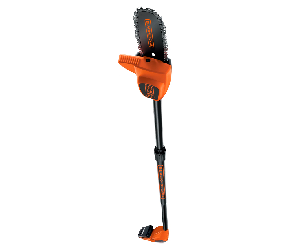 Пила цепная аккумуляторная телескоп. BLACK&DECKER GPC1820L20-QW 200мм 18В 2Ач photo 0